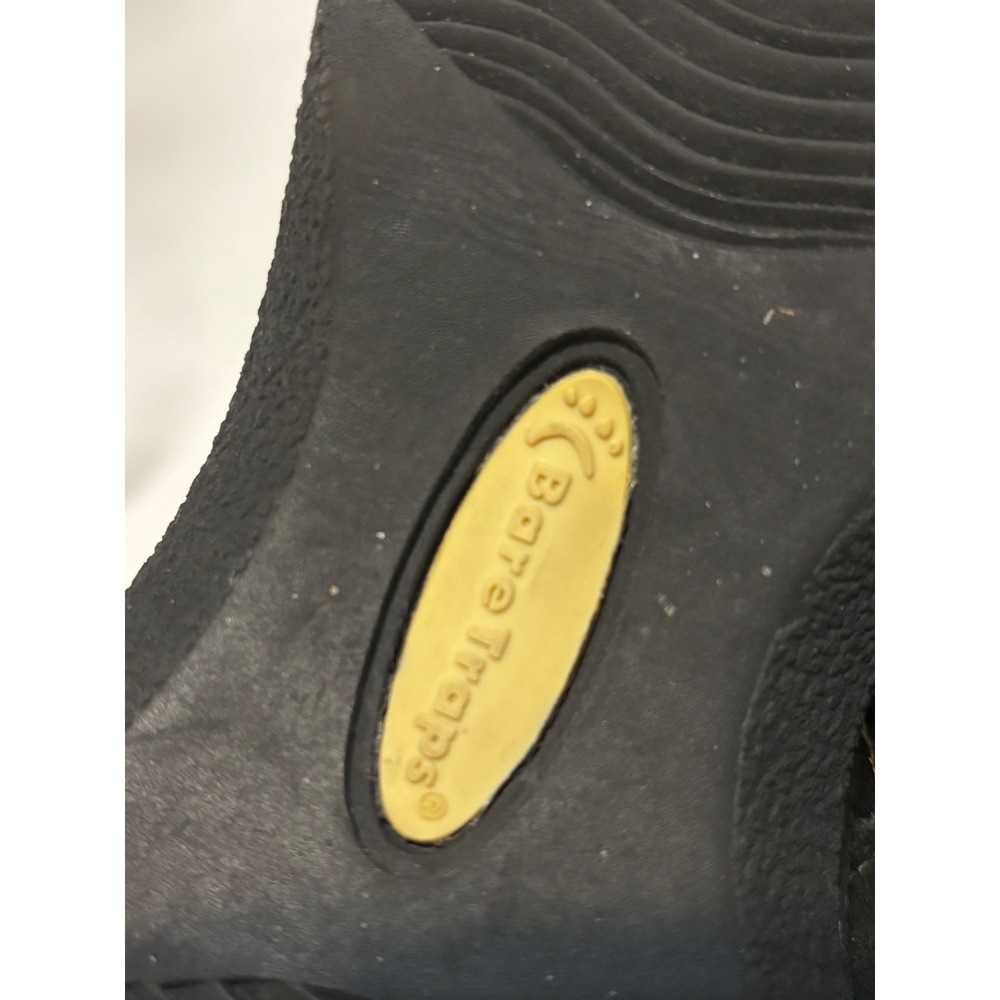 BareTraps W 6M Black Suede‎ Ankle Boots Side Zip Low Wedge Booties Comfort Shoes - Picture 8 of 10